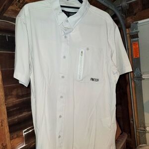 White Men's Shirt Size Large